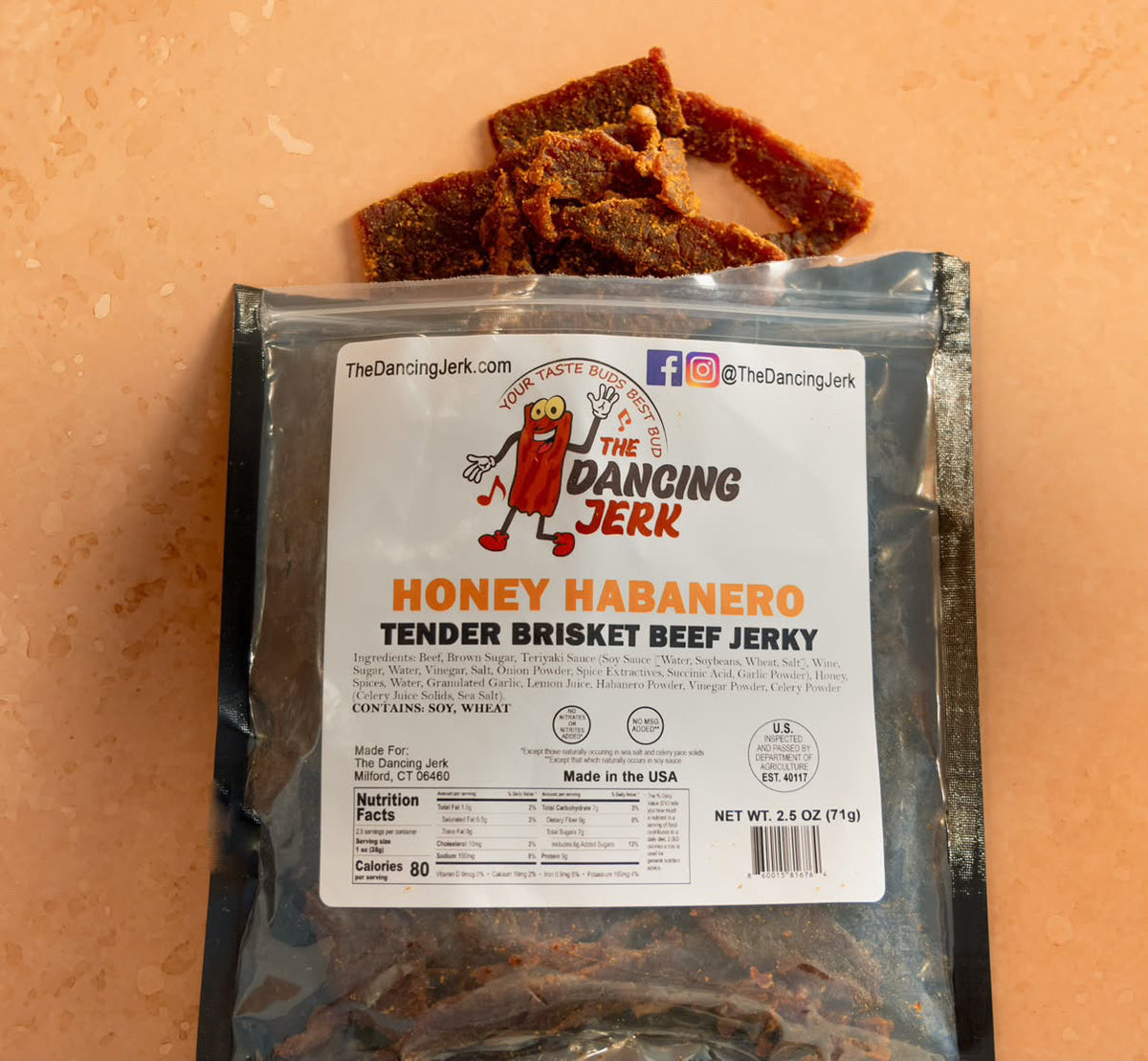 Honey Habanero Beef Jerky