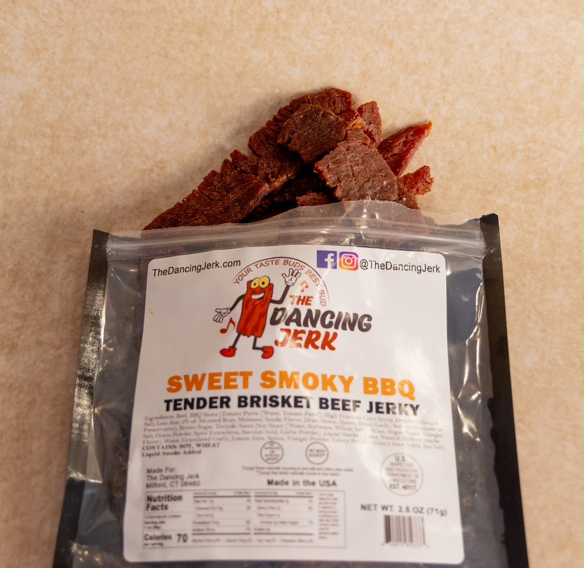 Sweet Smokey Barbecue Beef Jerky