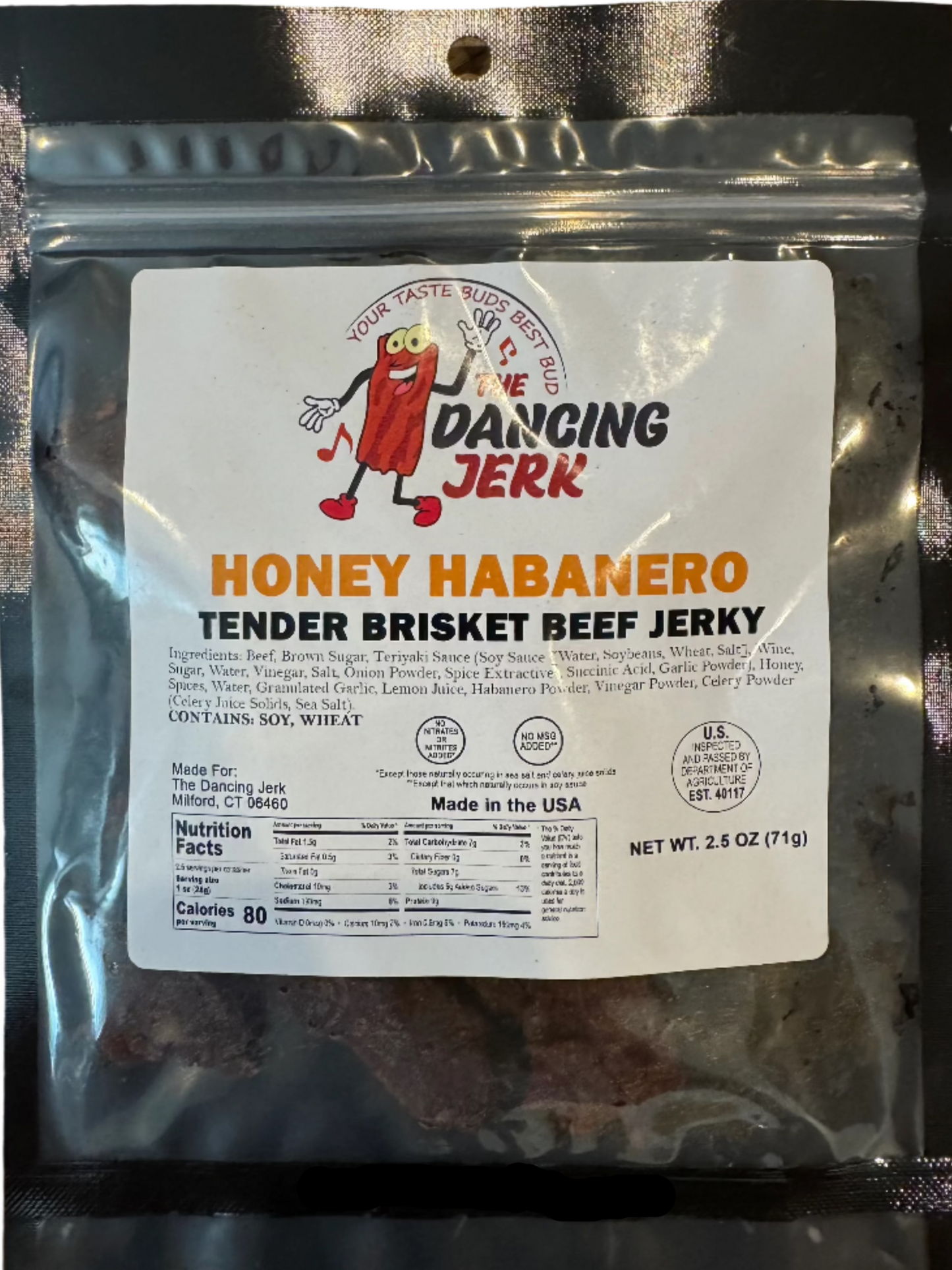 Honey Habanero beef jerky